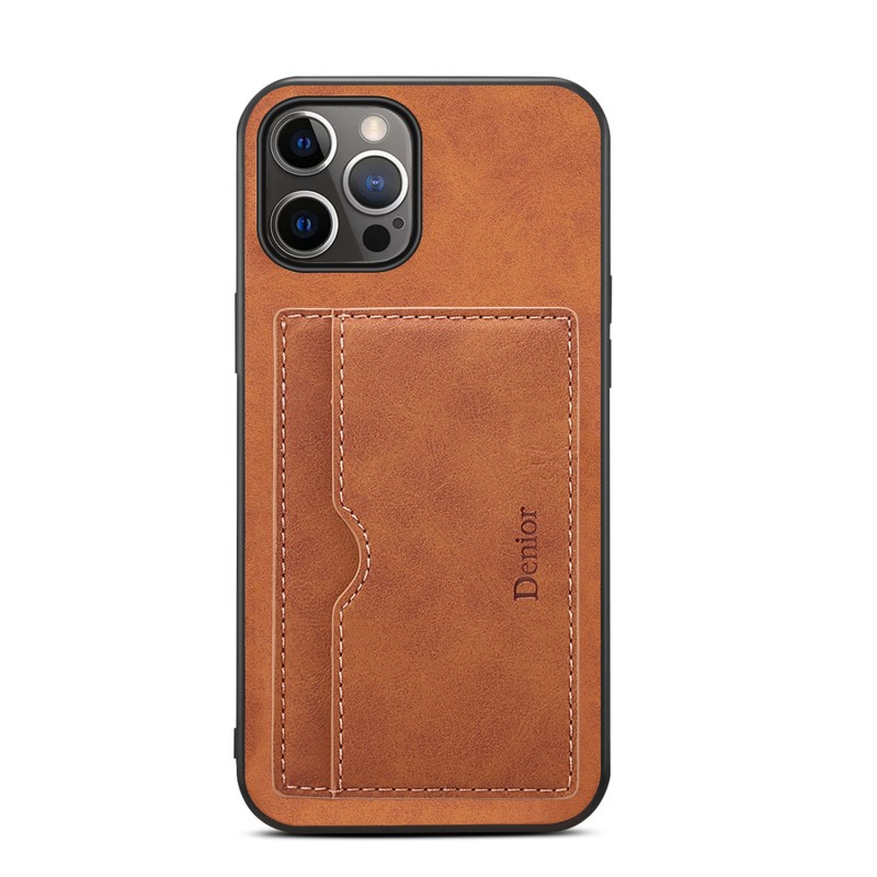 Card Slot Back Cover Leather Protective Case