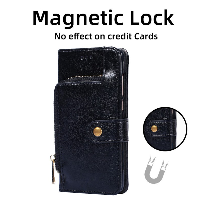 Suitable for Apple Phone Case Flip Multi-function Card Slot