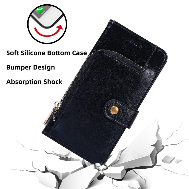 Suitable for Apple Phone Case Flip Multi-function Card Slot