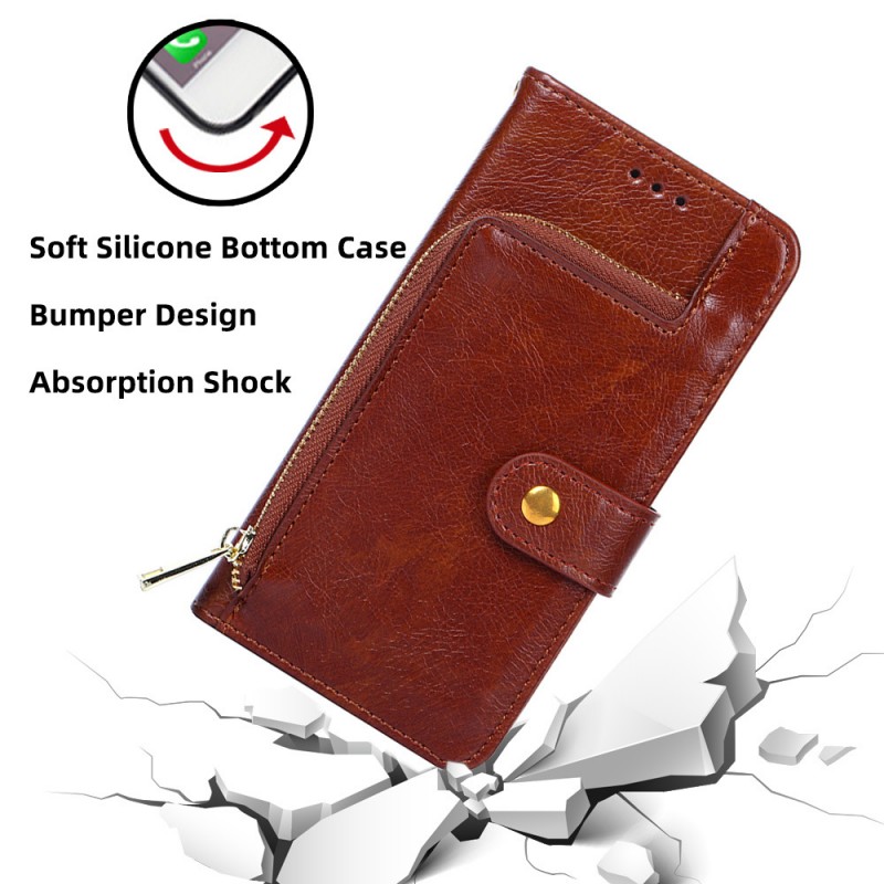 Suitable for Apple Phone Case Flip Multi-function Card Slot