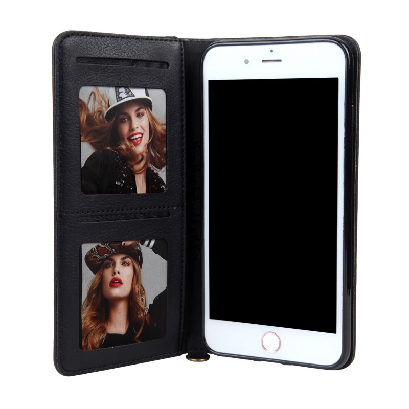 Multi-functional Card-insert Wallet Phone Case