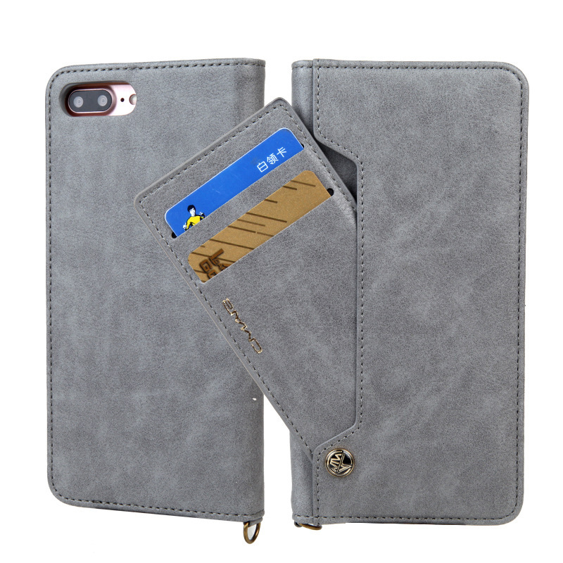 Multi-functional Card-insert Wallet Phone Case