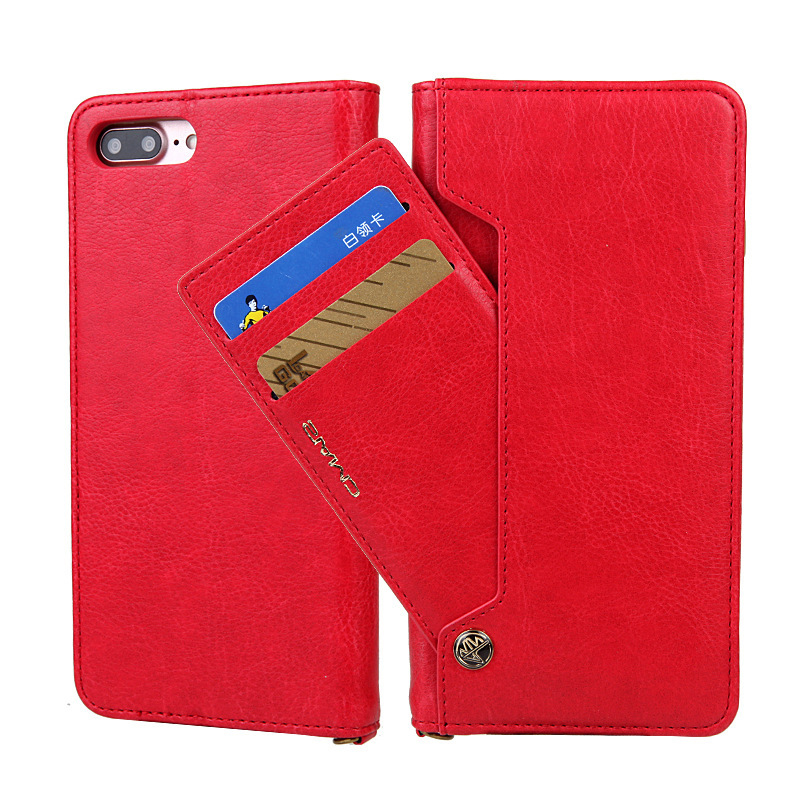 Multi-functional Card-insert Wallet Phone Case