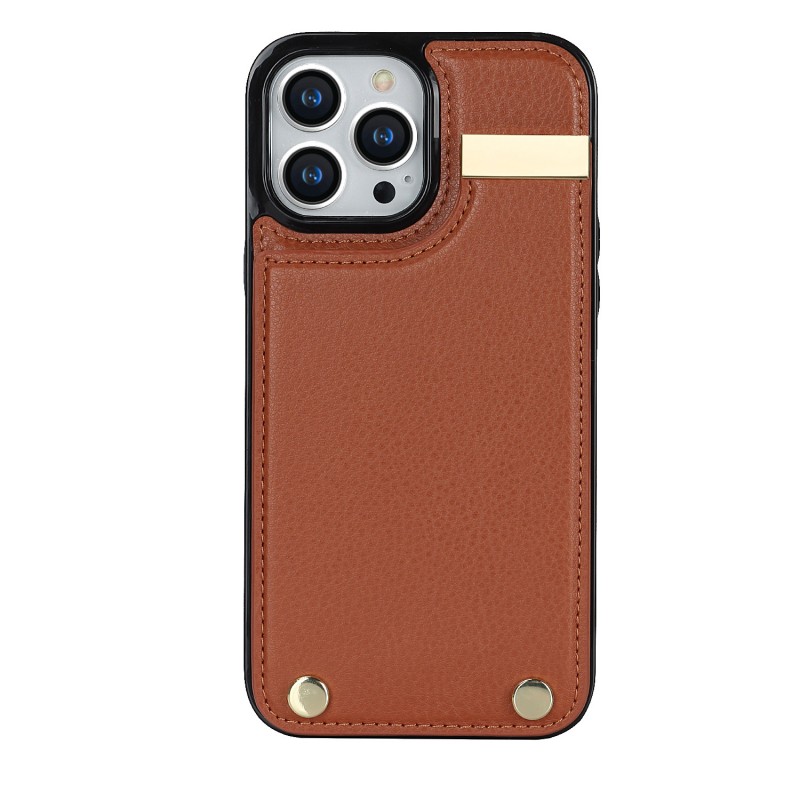 Leather Insert Card Phone Case