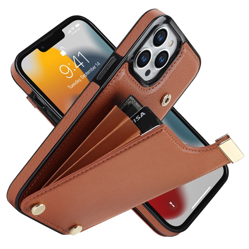 Leather Insert Card Phone Case