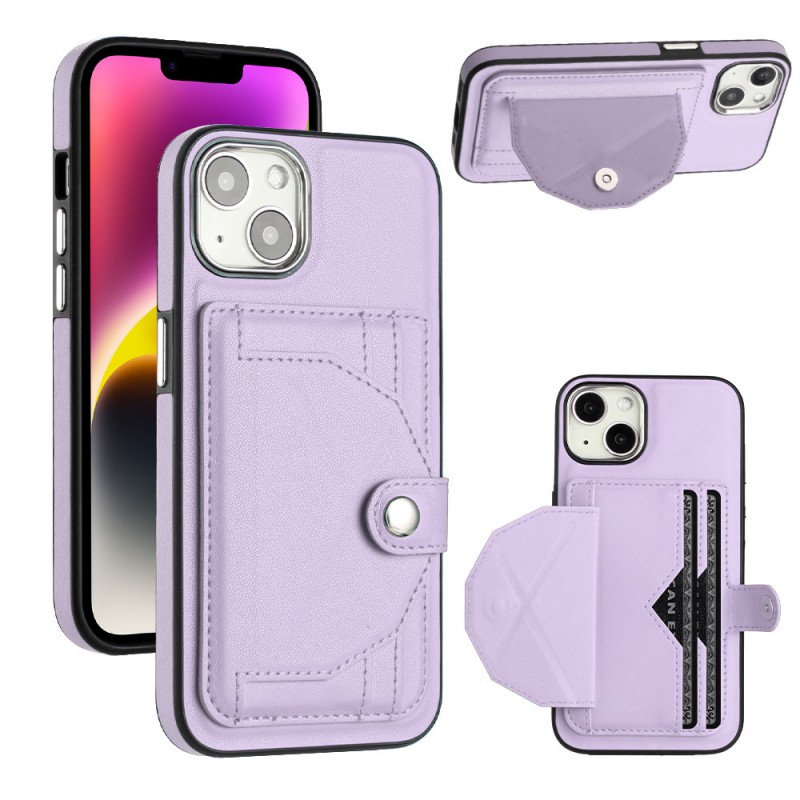 Shockproof Wallet Phone Case with Stand and Card Slot for iPhone