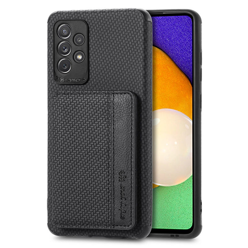 Diagonal Stripe Wallet Bracket Case for iPhone