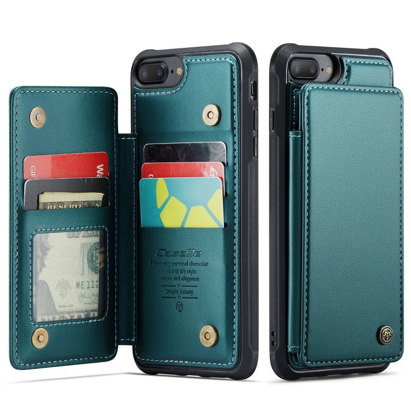 iPhone-compatible Wallet-style Phone Case Back Cover Leather Case