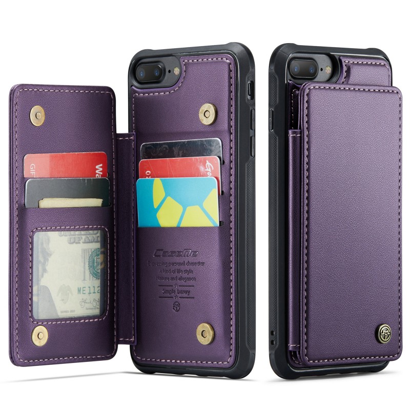 iPhone-compatible Wallet-style Phone Case Back Cover Leather Case